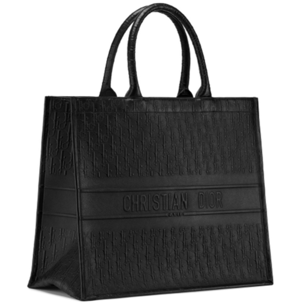 Christian Dior Leather Book Tote